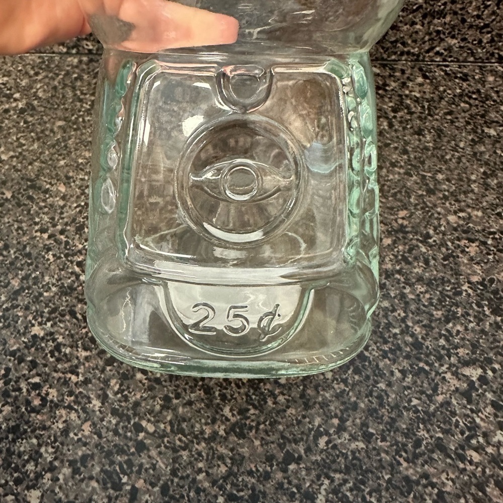 Glass Gumball Jar Home Decor - Picture 4 of 4